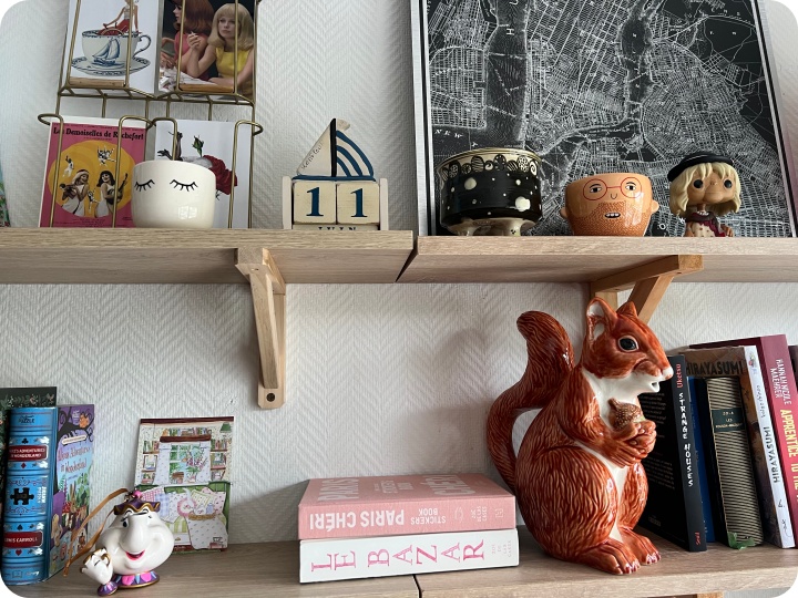 décoration étagères